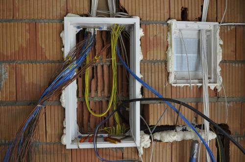 montaż nowej rozdzielni w domu jednorodzinnym Ciężków 3